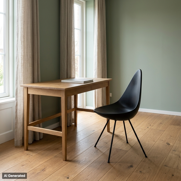 ARNE JACOBSEN, stol, "Droppen", Fritz Hansen, nutida 