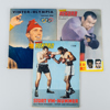 TIDNINGAR, 3 st, Tidningen Rekord nr 5 år 1962, nr 27B samt Vinter-Olympia Cortina 1956