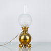 BORDSLAMPA, mässing, Gusum, 1900-tal