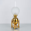 BORDSFOTOGENLAMPA, mässing och glas, Gusum, 1900-tal