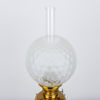 BORDSFOTOGENLAMPA, mässing och glas, Gusum, 1900-tal