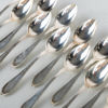 KAFFESKEDAR, 12 st, silver, "Svensk spets", Guldvaruhuset (GVH), Stockholm 1931