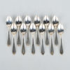 KAFFESKEDAR, 12 st, silver, "Svensk spets", Guldvaruhuset (GVH), Stockholm 1931