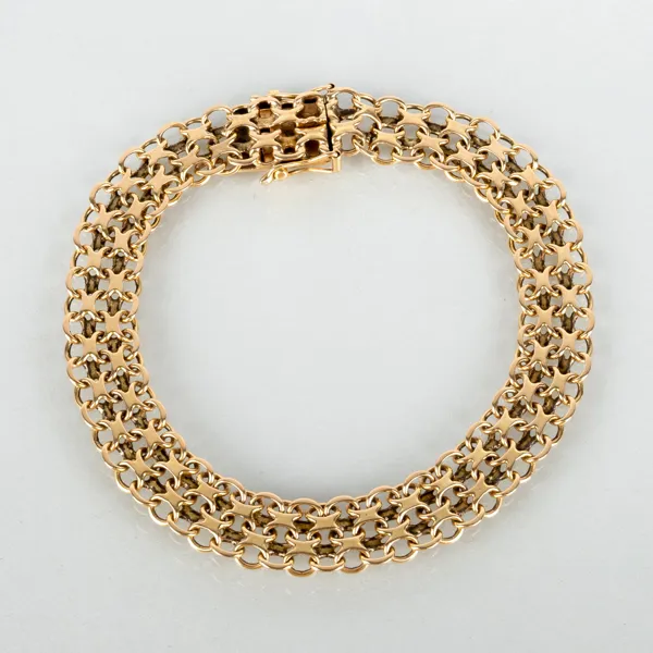 ARMBAND, 18k guld, Norens Guldateljé, Stockholm 1958
