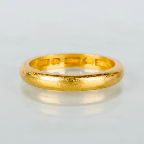 RING, 23k guld, John Petterssons Eftr. Juvelerar AB, Stockholm 1930