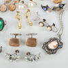 SAMLING SMYCKEN, 16 st, mestadels silver, 1900-tal