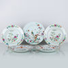 TALLRIKAR, 5 st, porslin, Kina, Qianlong (1736-1795)