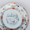 TALLRIKAR, 5 st, porslin, Kina, Qianlong (1736-1795)