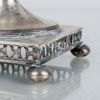 SOCKERSKÅL med lock, silver, gustaviansk stil, CG Hallberg, Stockholm 1907