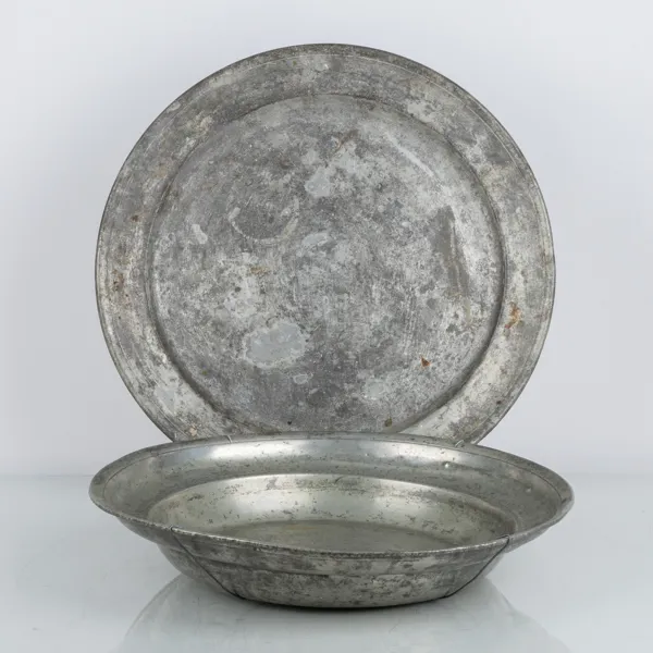 FAT SAMT SKÅLFAT, tenn, 1700-tal