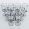 VINGLAS, 9 st, Reijmyre glasbruk