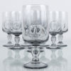VINGLAS, 9 st, Reijmyre glasbruk