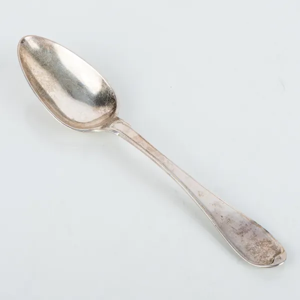 PETTER ADOLF SJÖBERG, sked, silver, "Gammal svensk", Stockhom 1813