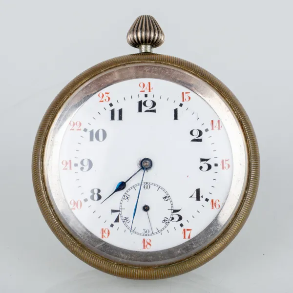 KLOCKA FÖR CYKEL, metall, 1900-tal