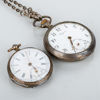 FICKUR, 2 st, silver, bla Longines, 1900-talets första hälft
