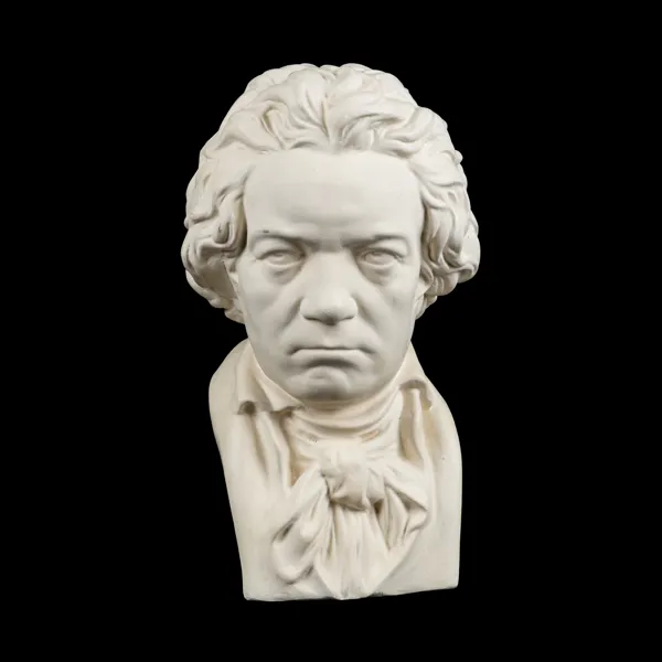 SKULPTUR, byst, Ludwig van Beethoven, 1900-tal