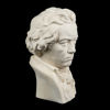 SKULPTUR, byst, Ludwig van Beethoven, 1900-tal