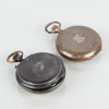 FICKUR, 2 st, silver, bla Zenith, 1900-talets första hälft