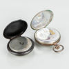 FICKUR, 2 st, silver, bla Zenith, 1900-talets första hälft