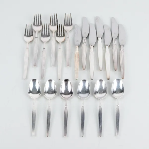 BESTICK, 19 del, nysilver, Frigast, Danmark, 1900-talets andra hälft
