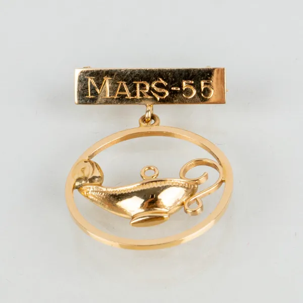 HÄNGE / BROSCH, 18k guld