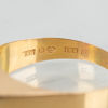 RING, 18k guld, med rosa sten, 1964