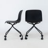MARCEL WANDERS, 4 st skrivstolar, "Troy", Magis, Italien