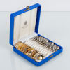 KAFFESKEDAR, 12 st, silver, Gewe, 1957