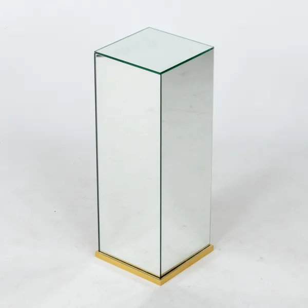 PIEDESTAL, med spegelglas, 1900-talets andra hälft