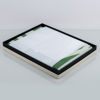 BERNADOTTE & KYLBERG, pläd, "Throw Green White", samtida