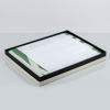 BERNADOTTE & KYLBERG, pläd, "Throw Green White", samtida