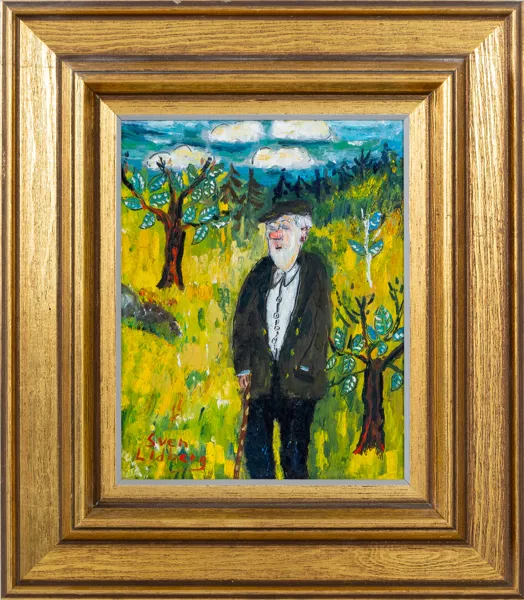 SVEN LIDBERG (1929-2009), olja på pannå, signerad 
