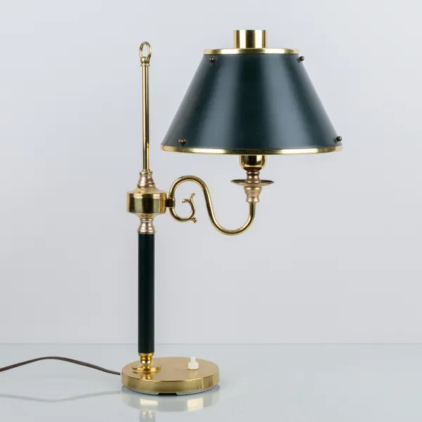 BORDSLAMPA, mässing, Boréns, 1900-talets andra hälft