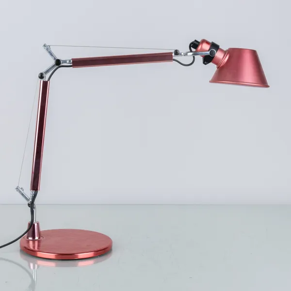 MICHELE DE LUCCHI & GIANCARLO FASSINA, bordslampa, "Tolomeo Micro", aluminium, Artemide, Italien
