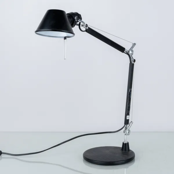 MICHELE DE LUCCHI & GIANCARLO FASSINA, bordslampa, aluminium, "Tolomeo Micro", Artemide, Italien