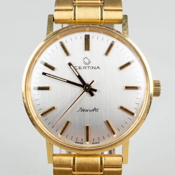 CERTINA, 18K guld, New Art, manuellt urverk