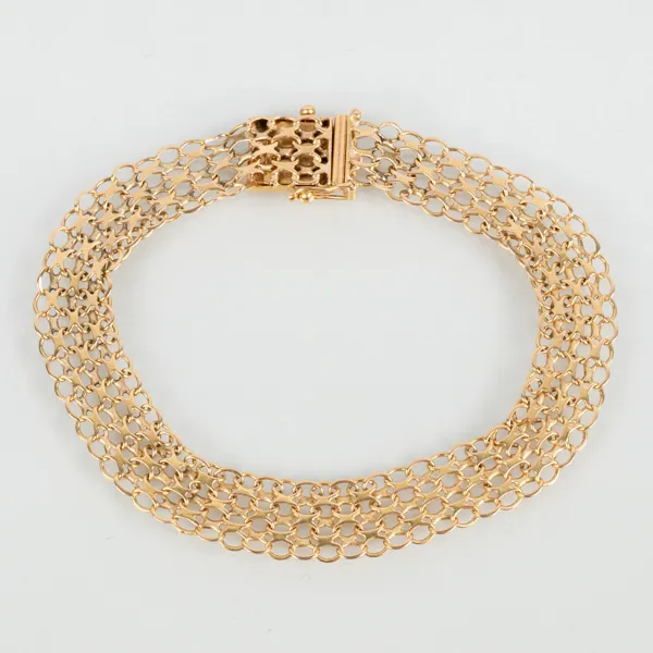 ARMBAND, 18k, x-länk