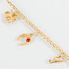 ARMBAND MED BERLOCKER, 18k guld