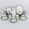 KAFFESERVIS, 25 del, porslin, Bavaria, Tyskland, 1900-tal