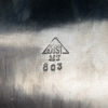 JUST ANDERSEN, ask med lock, tenn, GAB, 1920-/30-tal