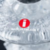 TIMO SARPANEVA, ljusstake, glas, "Festivo", Iittala