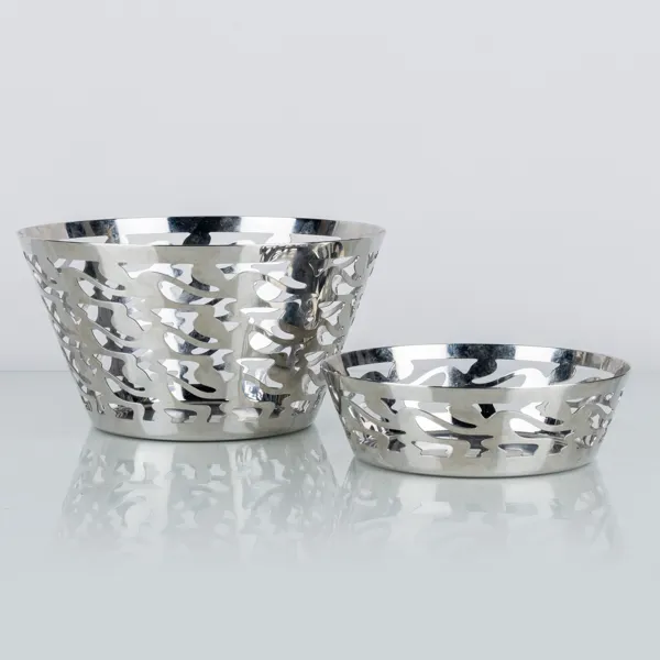 SKÅLAR, 2 st, rostfri metall, S Giovannoni, Alessi, Italien