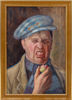 URBAN REJLE (1894-1974), olja på pannå, signerad