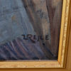 URBAN REJLE (1894-1974), olja på pannå, signerad