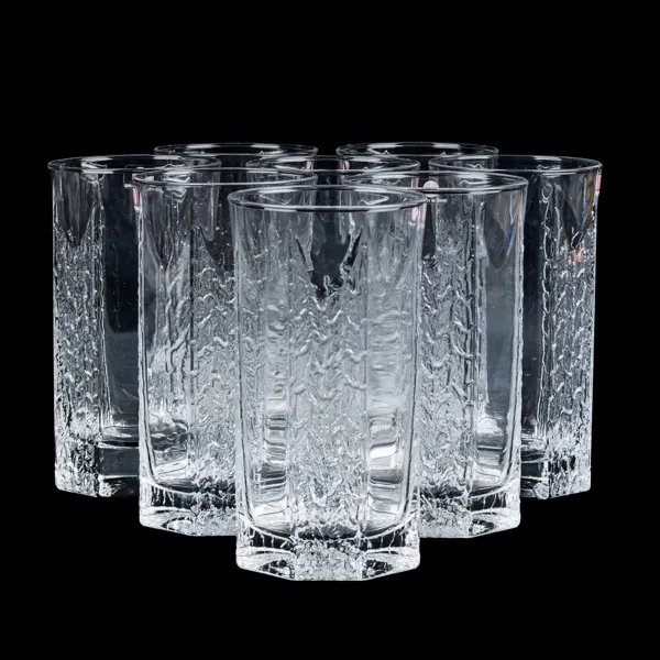 TIMO SARPANEVA, 8 st, ölglas "Kalinka", Iittala, Finland