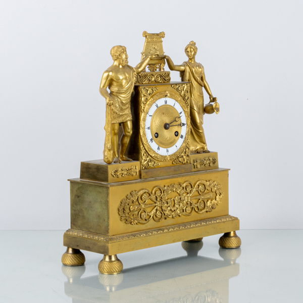 BORDSUR, brons, empire, 1800-talets första hälft