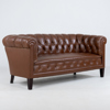 SOFFA, chesterfieldmodell, 1900-talets mitt
