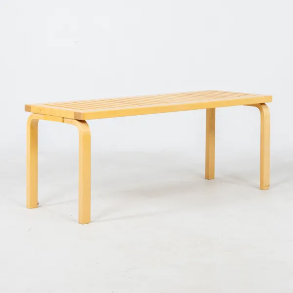 ALVAR AALTO, bänk, björk, 1900-talets andra hälft