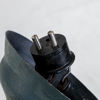 HALLAMPA, patinerad metall, 1930-/40-tal