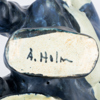 ÅKE HOLM, skulptur, stengods, signerad